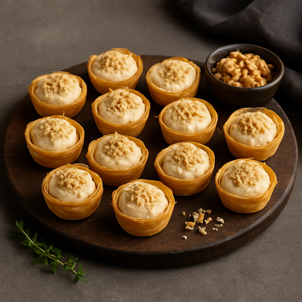 Cheese Cake Baklava Tart