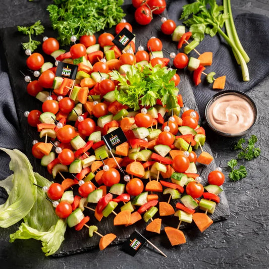 Vegetable canapes