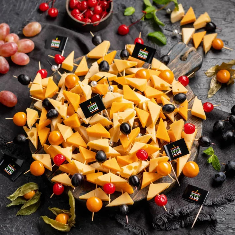 Cheese Trio on skewers