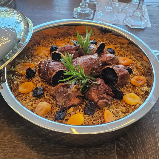 Braised Lamb Shank with Couscous