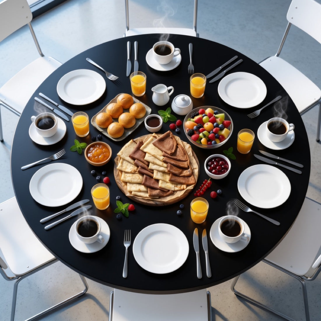 Corporate breakfast catering