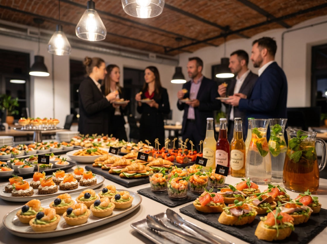 Corporate party catering